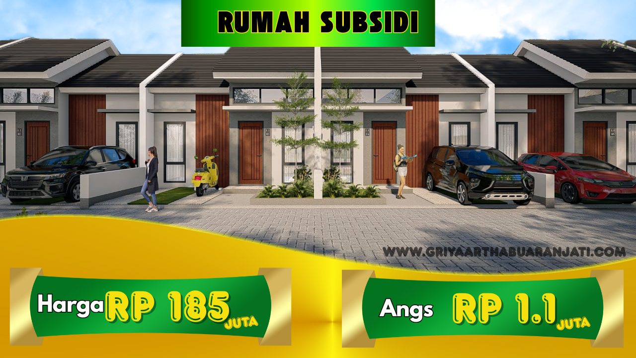 Rumah subsdi griya artha buaran jati